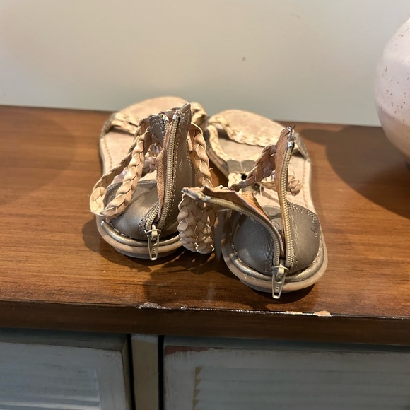 Braided Tan Sandals - Picture 5 of 5